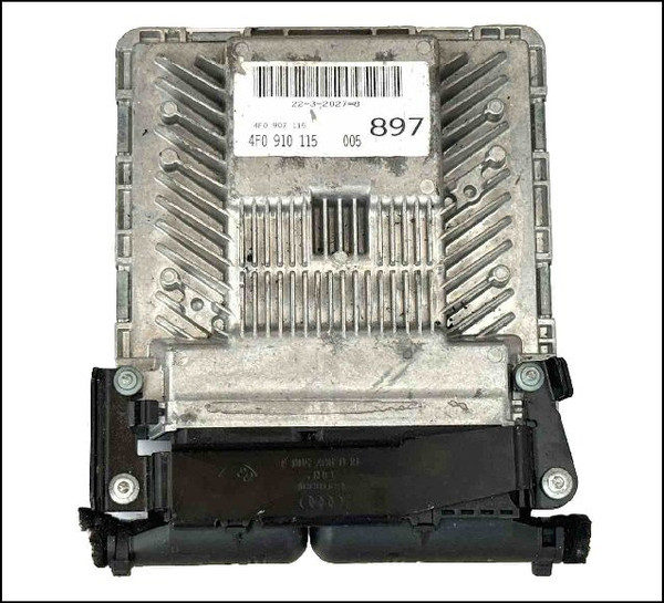 AUDI A6 4C ALLROAD C6 2005 2006 2007 ENGINE ECU 4F0910115 4F0910115X 4F1910559X 4F1910559 AUK 3.2L V6 QUATTRO USED SIEMENS VDO  4F1910559D 4F1907559 4F1910559J 4F1910559JX 5WP45014