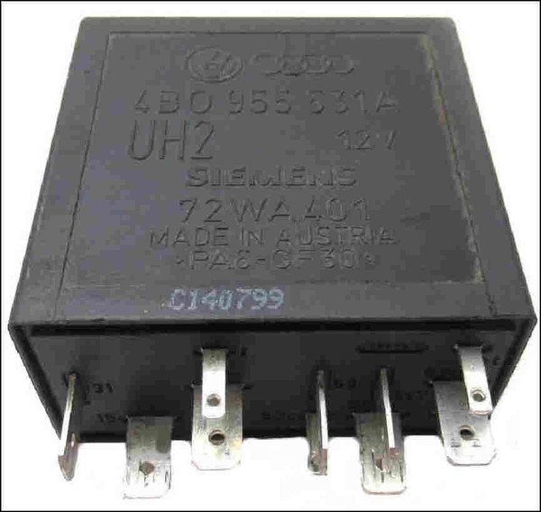 VW VOLKSWAGEN AUDI GENUINE OEM OE USED 377 RELAY CONTROLLER INTERMITTENT WIPER 4B0955531A A3 A4 A6 A8