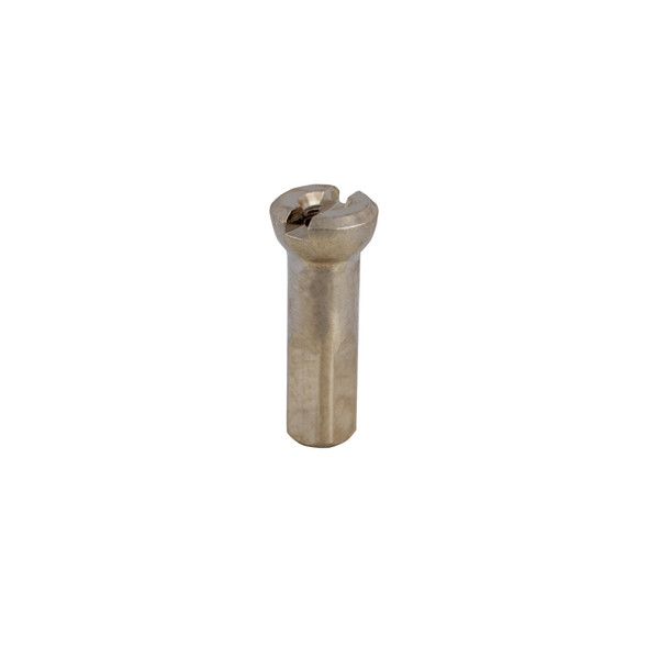 Sapim Spoke Nipple Polyax Brass Oem 2.0X14Mm Silver Secure Lock