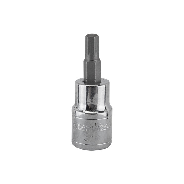 Park Tool Tool Socket 3/8 Drive 1665 Hex Bit 5Mm 26.5Mmlong