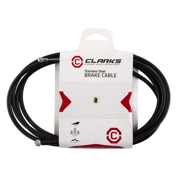 Clarks Cable Brake Kit Front Or Rear Stainless Steel Univ Mountain Bike