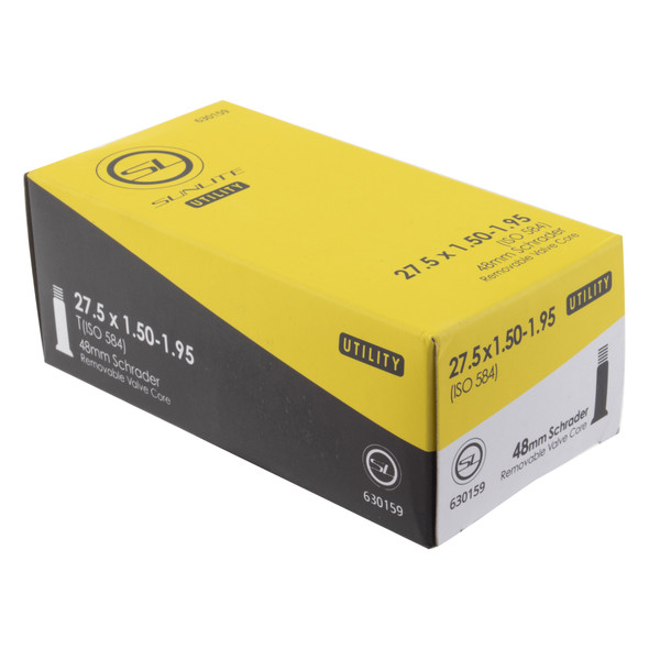 Sunlite Tube Utilit 27.5X1.50-1.95 Schrader Valve48/Smth/Rc Ffw39Mm