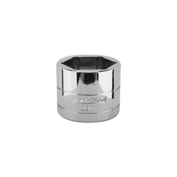 Park Tool Tool Socket 3/8 Drive 2653 Flat Socket 28Mm