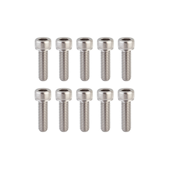 Sunlite Hardware Bolts Allen Stainless Steel M6X20 Bag Of 10