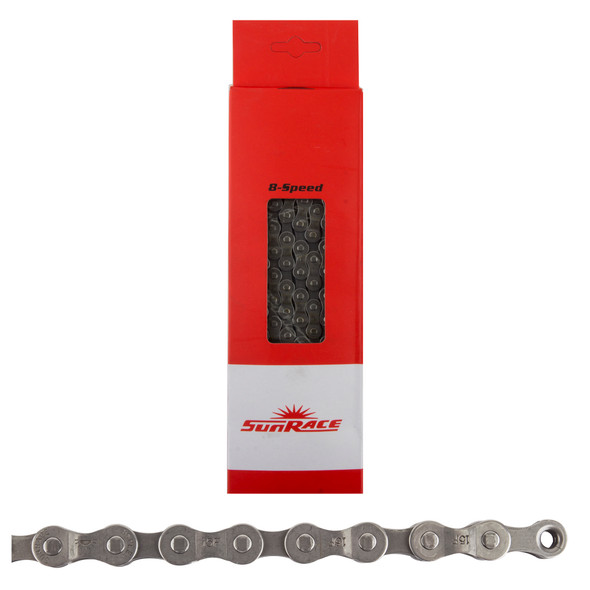 Sunrace Chain Cnm84 8-Speed Gray 116L
