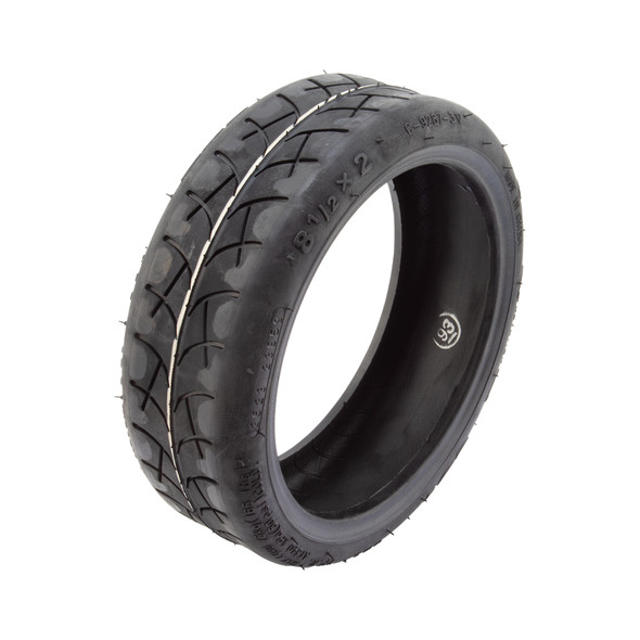 Cst Tire Scooter 8-1/2X2 Black/Black C9287 Wire