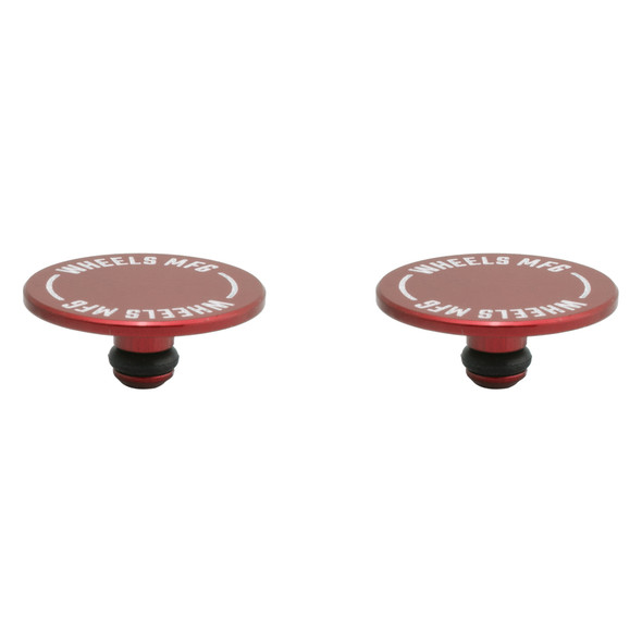 Wheels Manufacturing Hub Skewer Thru Axle Cap Set Road