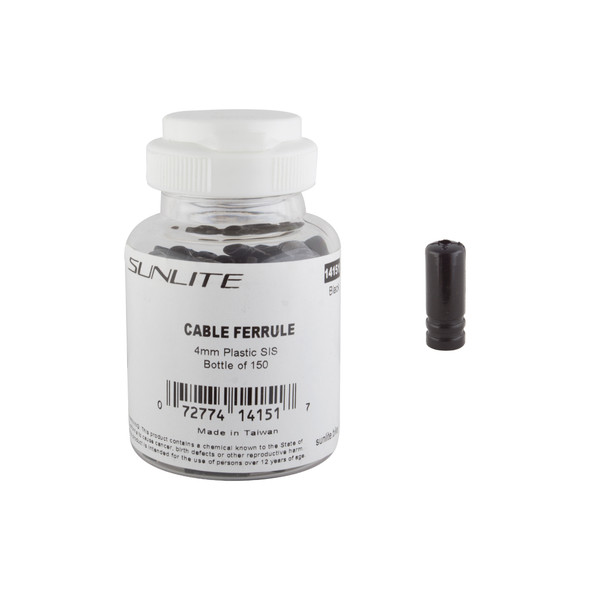 Sunlite Cable Ferrule 4Mm Plstc Sis Btlof150
