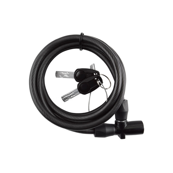 Sunlite Lock Quick-Lock Cable 8Mmx5F Key Coil Black