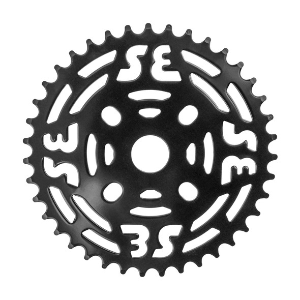 Se Bikes Chainring 1Pc 39-Tooth 1/8 Steel Black