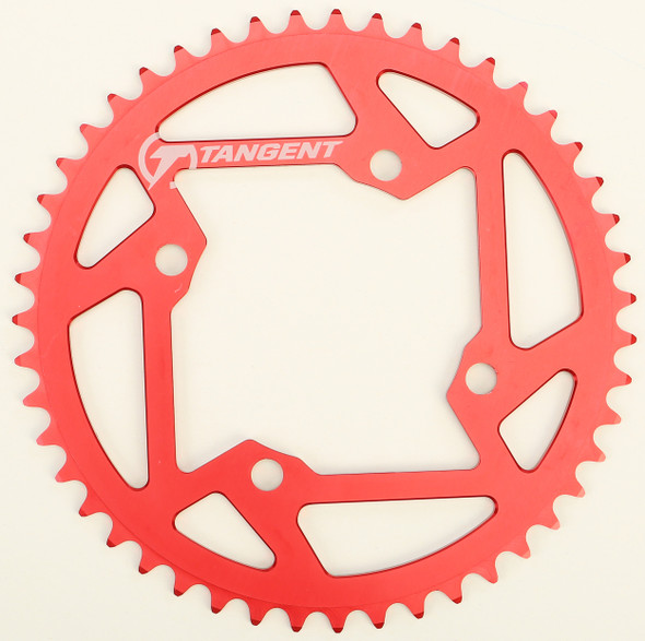 Tangent 4-Bolt Chain Ring 47 Red 2016 27-2447R