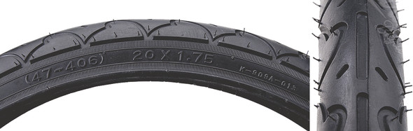 Sunlite Tire 16X1.75 Black/Black Piece K909A Wire