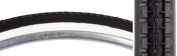 Sunlite Tire 26X1-3/8 Black/White Street K103 Wire