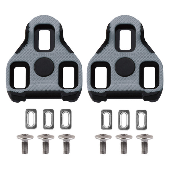 Exustar Pedal Cleat Black11+ Keo Look Fixed Black/Gray (M)