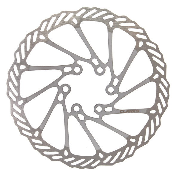 Clarks Brake Part Disc Rotor 6B Center Lock-160 Silver
