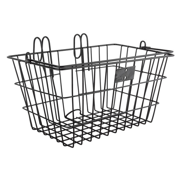 Sunlite Basket Front Wire L/O Black 14.5X8.5X7