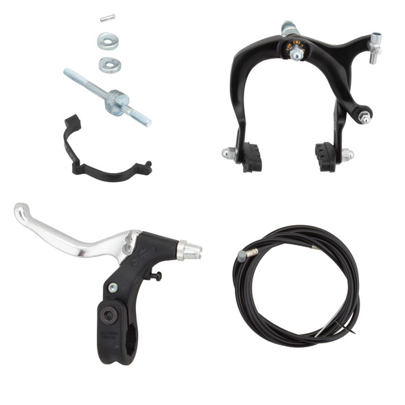 Sunlite Brakeset Mx1000 Alloy Rrw/Front Bolt Black