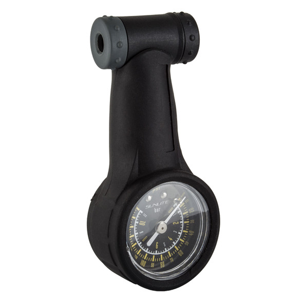 Sunlite Tool Tire Gauge Duosport Dial Schrader Valve/Presta Valve 160Psi