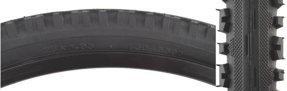 Sunlite Tire 26X1.95 Black/Black Krossplus V200 Fold-Cb/30 65Psi