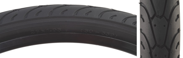 Sunlite Tire 26X1.95 Black/Black City Slick Ii Fold-Cb/30