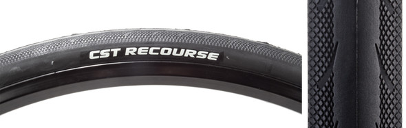 Cst Premium Tire Recourse 700X28 Black Wire