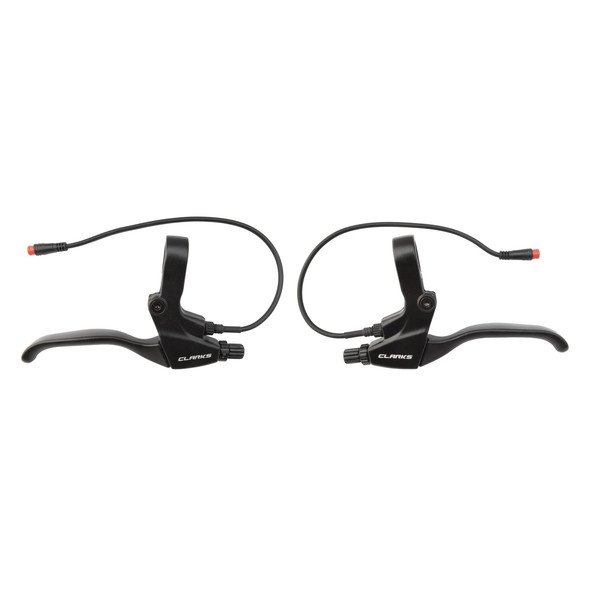 Clarks Brake Lever V Alloy 801E Pair Black With Shut-Off