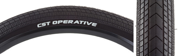 Cst Premium Tire Operative 20X2.4 Black/Black Wire Dc