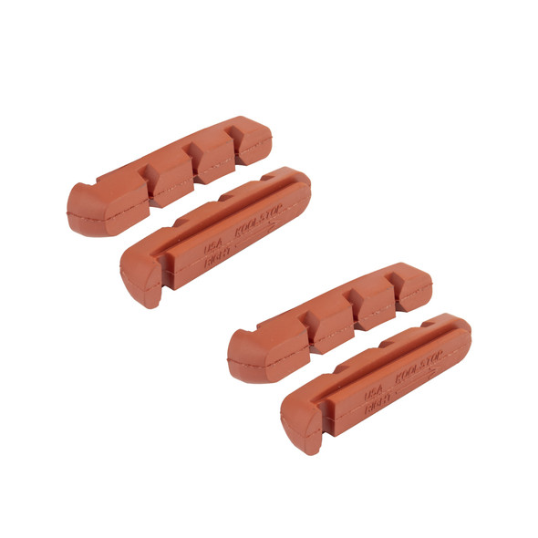 Koolstop Brake Shoes Shi Deore Lx Insert Salmon