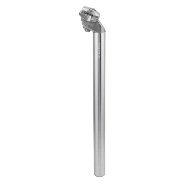 Pure Cycles Seatpost 25.4X350 Alloy With Clamp Silver
