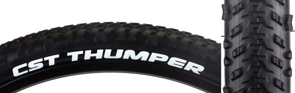 Cst Premium Tire Thumper 26X2.1 Black/Black Sc Wire
