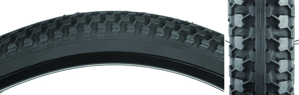 Sunlite Tire 24X2.125 Cst727 Black/Black Raisdctr K52 Wire