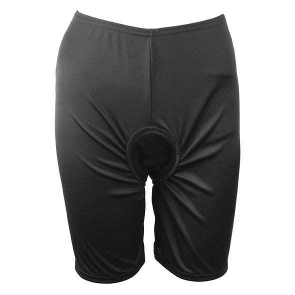 Andiamo Clothing Shorts Pad Skins Wom Black Md