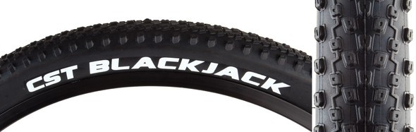 Cst Premium Tire Blackjack 26X2.1 Black/Black Wire Sc