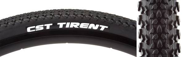 Cst Premium Tire Tirent 700X40 Black/Black Wire Dc/Eps