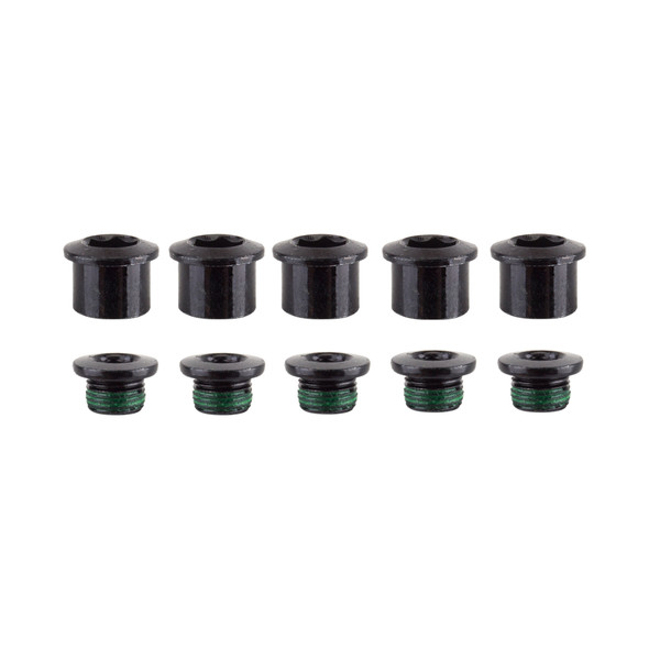 Sram Chainring Bolt Set Tv 5-Arm Dbl Alloy Black