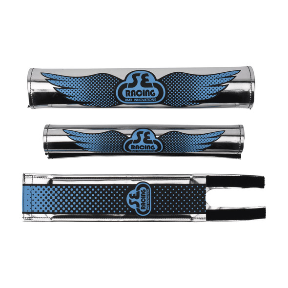 Se Bikes Pad Set Wing Fade Cp/Black/Blue