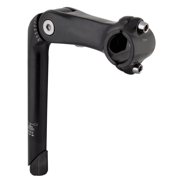 Sunlite Stem Adjustable Quill 1Inx110X180 25.4Clmp Black