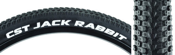 Cst Premium Tire Jackrabbit 26X2.1 Black Wire