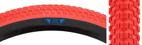 Se Bikes Tire Cub 26X2.0 Red/Black Wire/27/Mpc