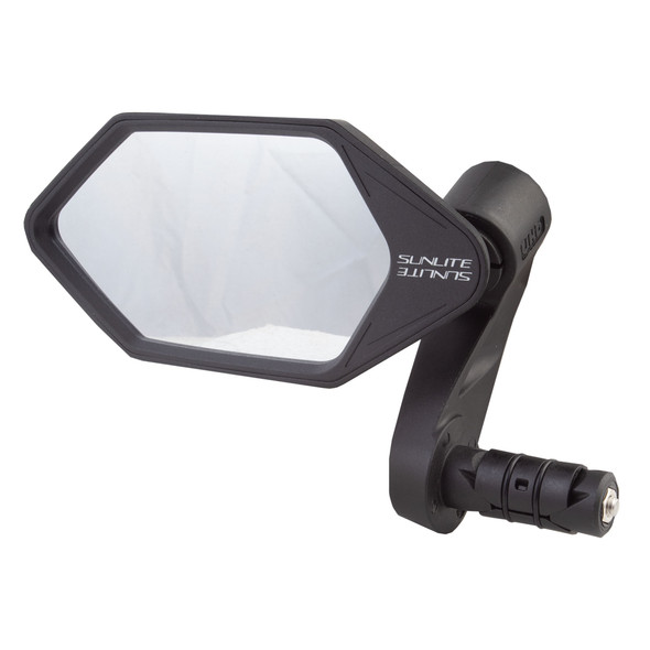 Sunlite Mirror High Impact Ehd Bar-End Left Hand Black