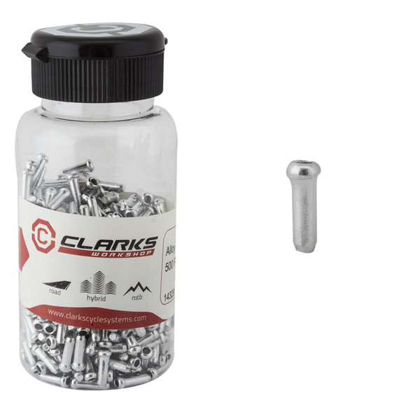 Clarks Cable Tip Alloy Silver Btlof500