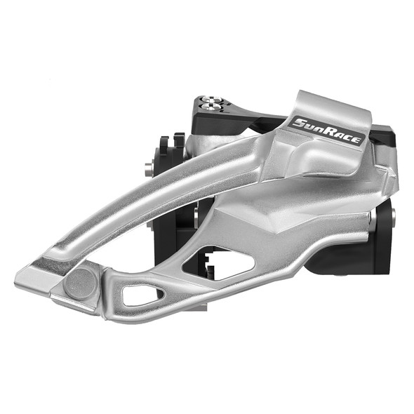 Sunrace Derailleur Fdms66 Dp 28.6-34.9 2X10 Silver/Black