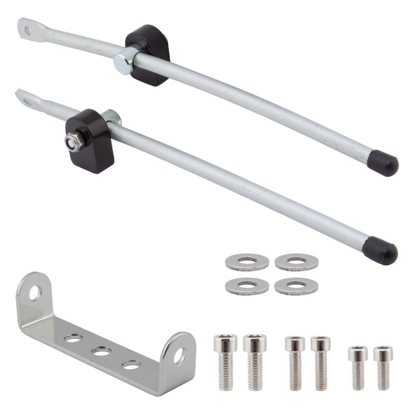 Sunlite Bike Rack Rear Hardware Kit For G-Tec Standard Silver