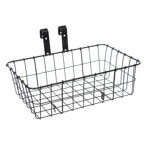 Wald Products Basket 137 Standard Small-15X10X5 Black With Braces&Hrdwr