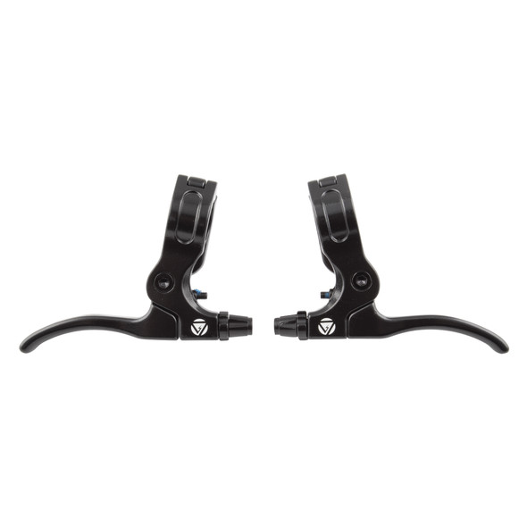 Black Ops Brake Lever Standard&U Alloy Hinged 2-Fing F&R Black (M)