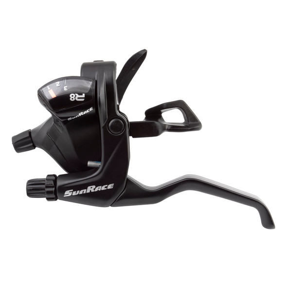 Sunrace Shifter Hb Stf803 Flat Bar Trigger/Brake 3-Speed Left Hand V Black