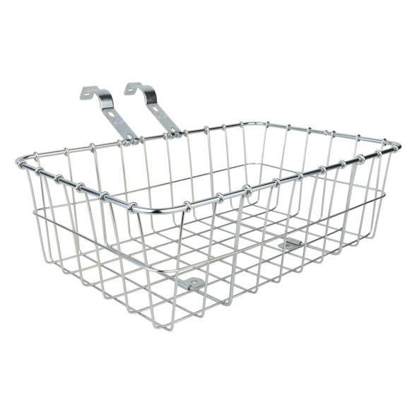 Wald Products Basket 1372 Standard Small-15X10X5 Silver With Multifit Braces