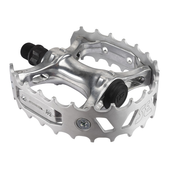 Se Bikes Pedals Bear Trap 9/16 Silver/Silver