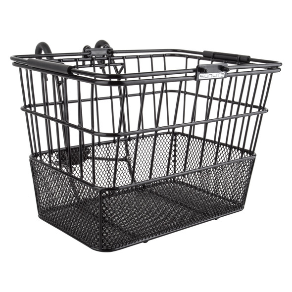 Sunlite Basket Front Wire/Mesh L/O Standard Black With Bracket