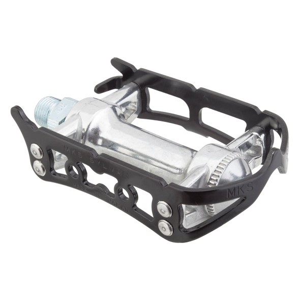 Mks Pedals Sylvan Road Black/Silver 9/16